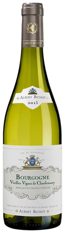 Albert Bichot Bourgogne Vieilles Vignes Chardonnay 2015 Front Bottle Shot