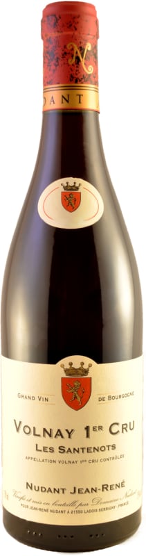 Domaine Nudant Volnay Les Santenots Premier Cru 2013 Front Bottle Shot
