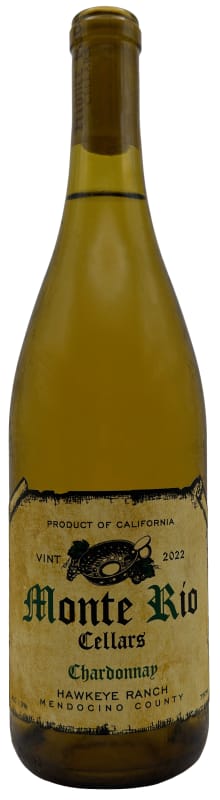 Monte Rio Chardonnay 2022 Front Bottle Shot