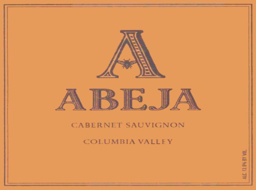 Abeja Cabernet Sauvignon 2002 Front Label