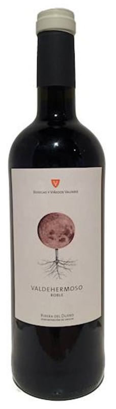 Bodegas Valderiz Valdehermoso Roble 2014 Front Bottle Shot