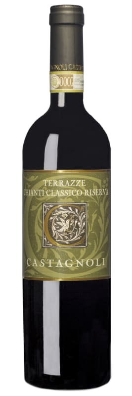 Castagnoli Chianti Classico Riserva Terrazze 2017 Front Bottle Shot