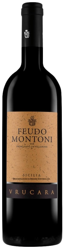 Feudo Montoni Vrucara Nero d'Avola 2016 Front Bottle Shot