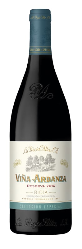 La Rioja Alta Vina Ardanza Reserva Seleccion Especial 2010 Front Bottle Shot