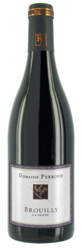 Domaine Perroud Brouilly La Pente 2020 Front Bottle Shot