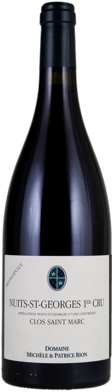 Patrice Rion Nuits-St-Georges Clos Saint-Marc Premier Cru Monopole