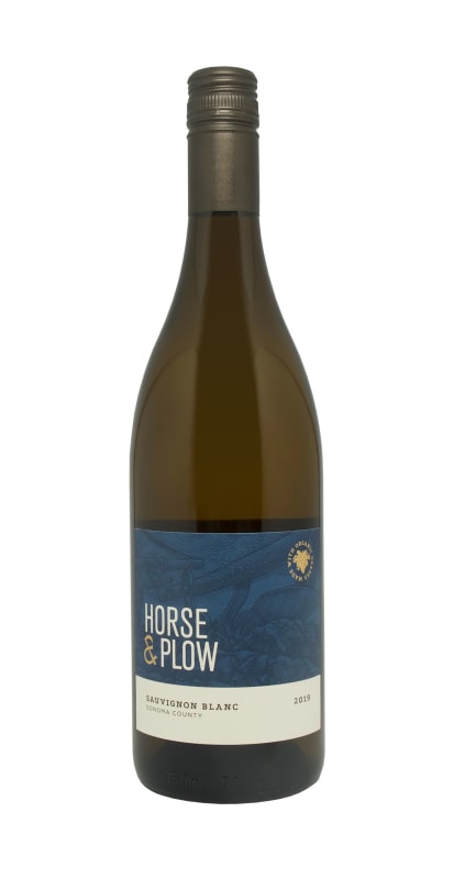 Horse & Plow Winery Sauvignon Blanc 2019 Front Bottle Shot