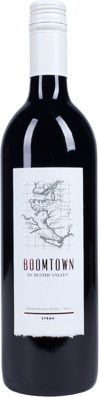 Boomtown by Dusted Valley Syrah 2014 Front Bottle Shot