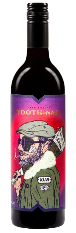 Tooth & Nail Red Blend 2022 Front Bottle Shot