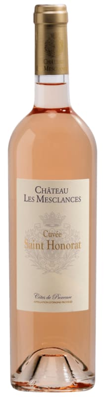 Les Mesclances Saint Honorat Rose 2025 Front Bottle Shot