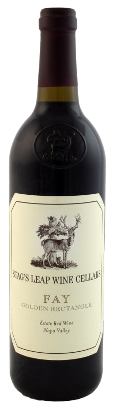 Stag's Leap Wine Cellars Fay Vineyard Golden Rectangle Cabernet Sauvignon (bottled in 2015) Front Bottle Shot