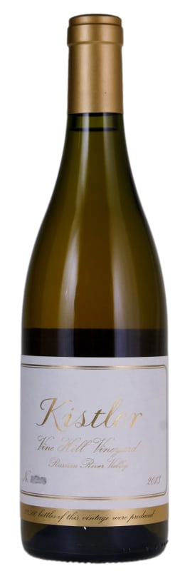Kistler Vineyards Vine Hill Chardonnay 2013 Front Bottle Shot