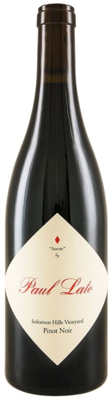 Paul Lato Suerte Solomon Hills Vineyard Pinot Noir 2020 Front Bottle Shot