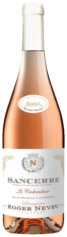Roger Neveu & Fils Sancerre Le Colombier Rose 2021 Front Bottle Shot