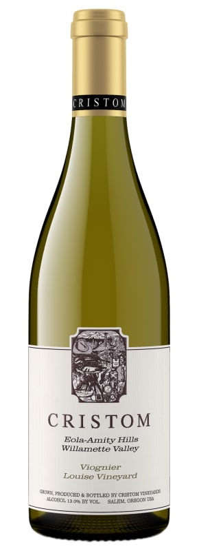 Cristom Louise Vineyard Viognier 2023 Front Bottle Shot