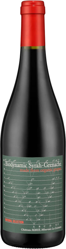 Chateau Maris Natural Selection Syrah-Grenache 2019 Front Bottle Shot