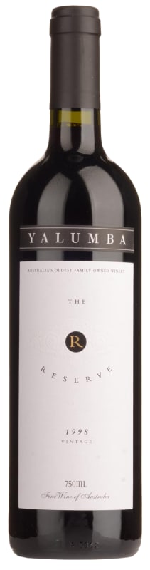 Yalumba The Reserve 1998 Front Bottle Shot