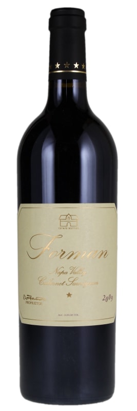 Forman Cabernet Sauvignon 2009 Front Bottle Shot