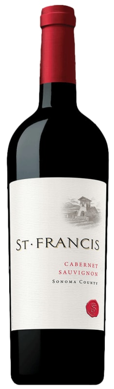 St. Francis Sonoma County Cabernet Sauvignon 2016 Front Bottle Shot