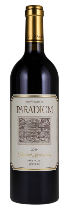 Paradigm Cabernet Sauvignon (375ML half-bottle) 2009 Front Bottle Shot