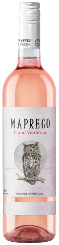 Mapreco Vinho Verde Rose 2025 Front Bottle Shot