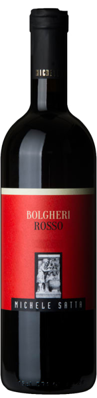 Michele Satta Bolgheri Rosso 2018 Front Bottle Shot