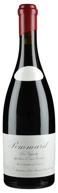 Domaine Leroy Pommard Les Vignots 2000 Front Bottle Shot