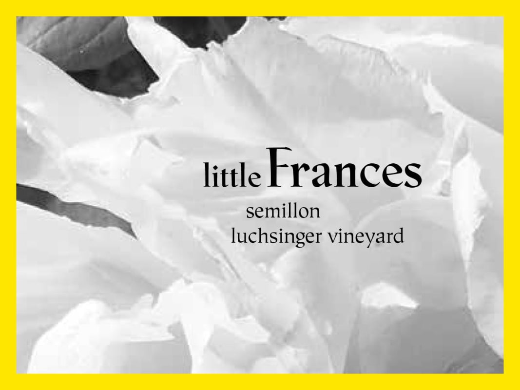 Little Frances Luchsinger Vineyard Semillon 2014 Front Label