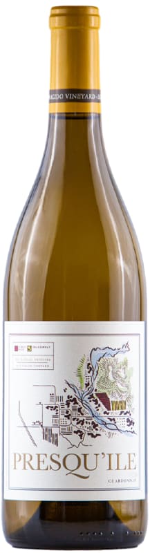 Presqu'ile Bien Nacido Vineyard Chardonnay 2020 Front Bottle Shot