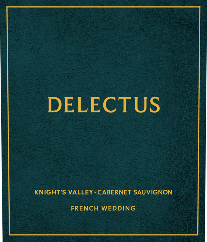 Delectus French Wedding Cabernet Sauvignon 2015 Front Label