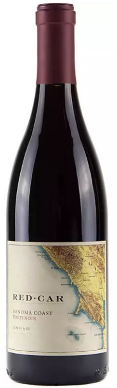 Red Car Sonoma Coast Pinot Noir 2017 Front Bottle Shot