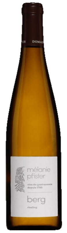 Melanie Pfister Berg Riesling 2021 Front Bottle Shot
