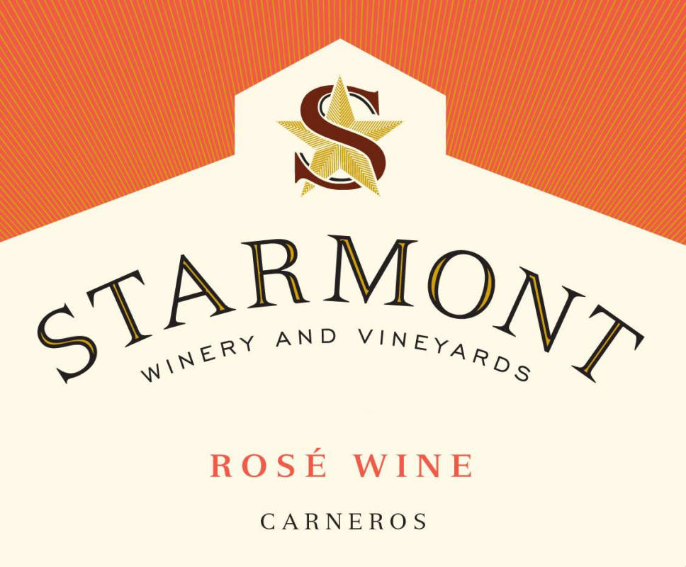 Starmont Rose 2017 Front Label