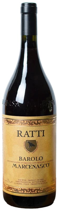 Renato Ratti Marcenasco Barolo (1.5 Liter Magnum) 2019 Front Bottle Shot