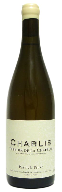 Patrick Piuze Chablis Terroir de la Chapelle 2019 Front Bottle Shot