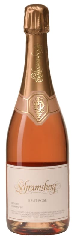 Schramsberg Brut Rose 2015 Front Bottle Shot