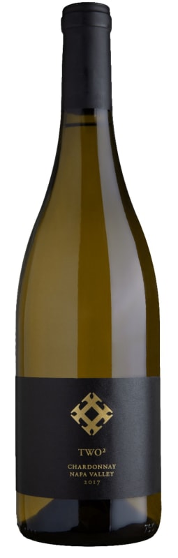 Two Squared Unoaked Chardonnay 2017 Front Bottle Shot