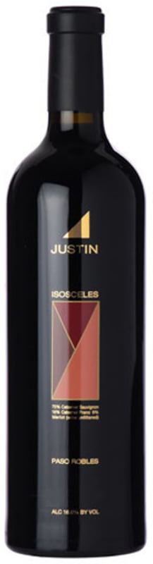 Justin Isosceles (375ML half-bottle) 2014 Front Bottle Shot