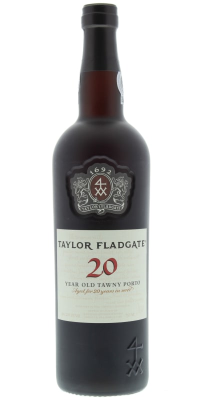 Taylor Fladgate 20 Year Old Tawny Front Bottle Shot
