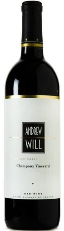 Andrew Will Winery Champoux Red Blend 2014 Front Bottle Shot