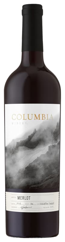 Columbia Winery Merlot 2019 Front Bottle Shot