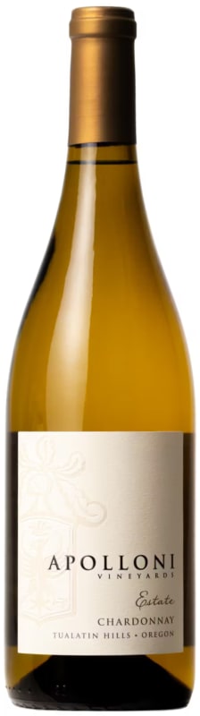 Apolloni Vineyards Estate Chardonnay 2022 Front Bottle Shot