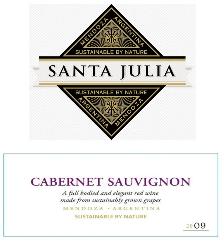 Zuccardi Mendoza Cabernet Sauvignon 2009 Front Label