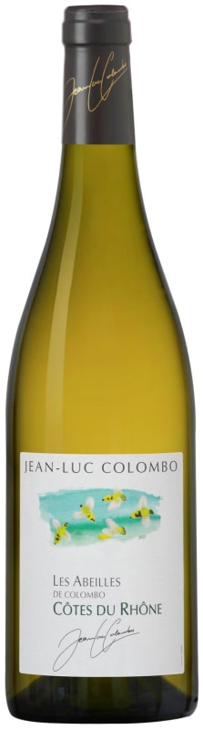 Jean-Luc Colombo Cotes du Rhone Les Abeilles Blanc 2016 Front Bottle Shot