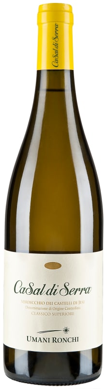 Umani Ronchi CaSal di Serra Verdicchio 2016 Front Bottle Shot