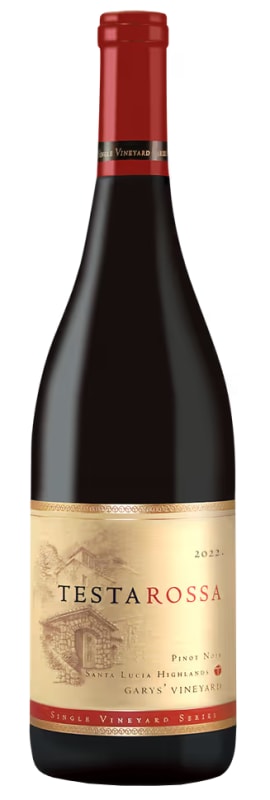 Testarossa Garys' Vineyard Pinot Noir 2022 Front Bottle Shot
