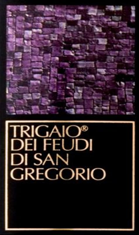 Feudi di San Gregorio Beneventano Trigaio Rosso 2013 Front Label
