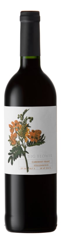 Botanica Wines Big Flower Cabernet Franc 2019 Front Bottle Shot