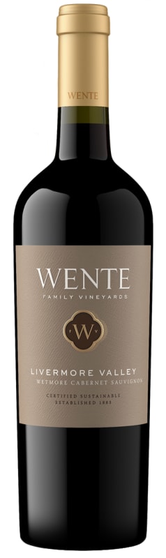 Wente Wetmore Vineyard Cabernet Sauvignon 2022 Front Bottle Shot