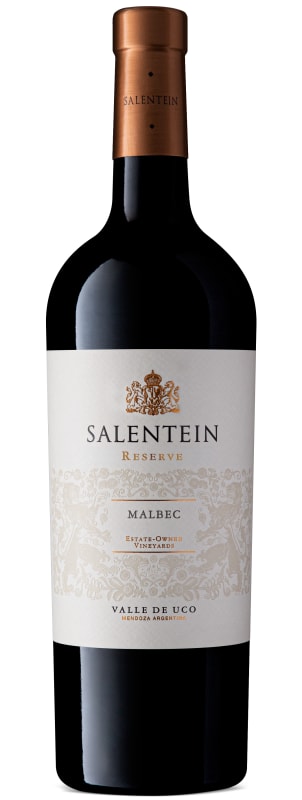 Salentein Reserve Malbec 2024 Front Bottle Shot